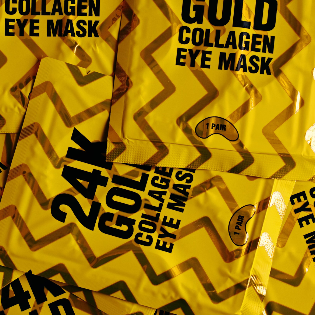 Golden Gaze Eye Mask